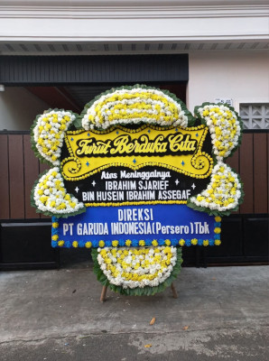 Papan Bunga Duka di Sinjai