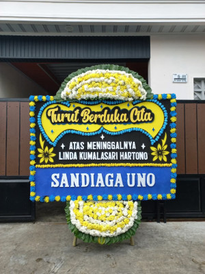 Papan Bunga Duka di Sinjai